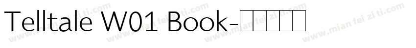 Telltale W01 Book字体转换